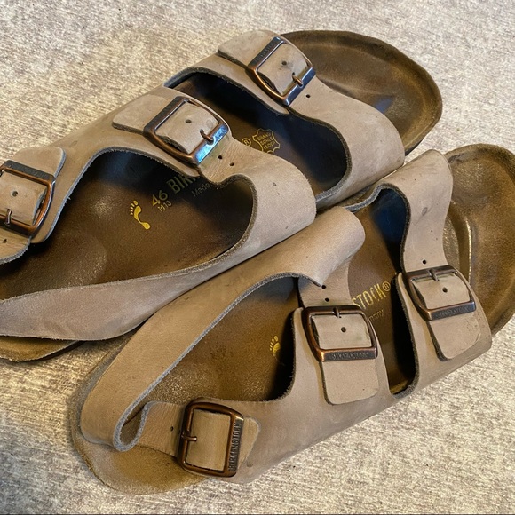 Birkenstock Milano Sandal Tan Slingback Leather 46 - Picture 7 of 10